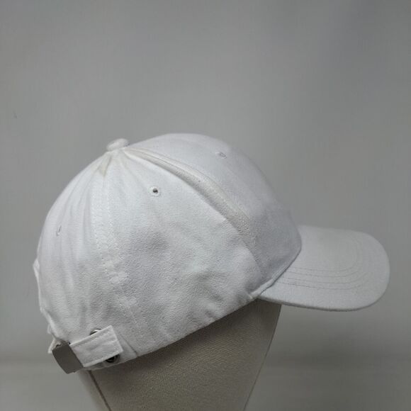 Bride Slideback Hat White One Size Adjustable Embroidered Miss To Mrs Faux Suede - Picture 4 of 9